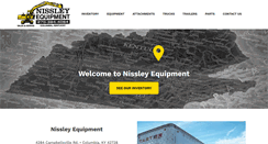 Desktop Screenshot of nissleyequipment.com